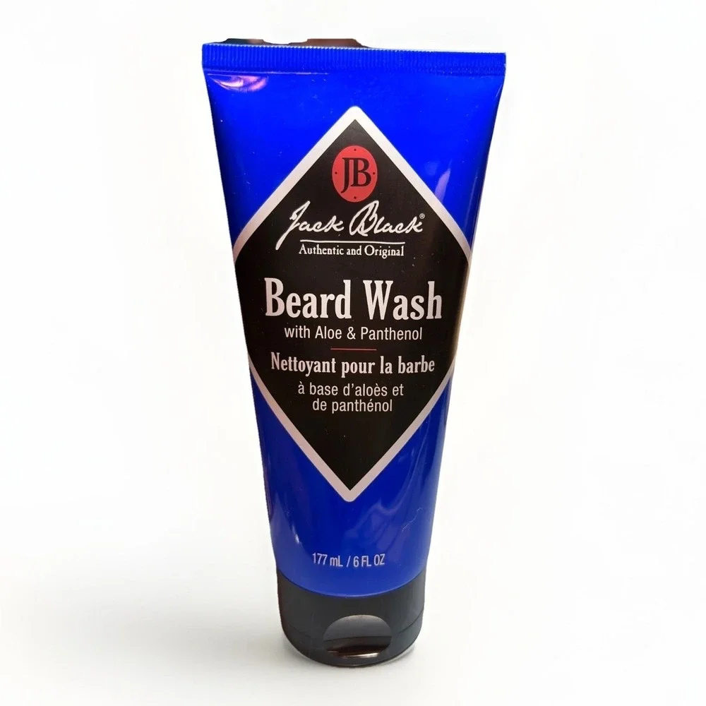 Jack Black Beard Wash 6oz and Beard Oil 1oz Set Mens Grooming Bundle NEW